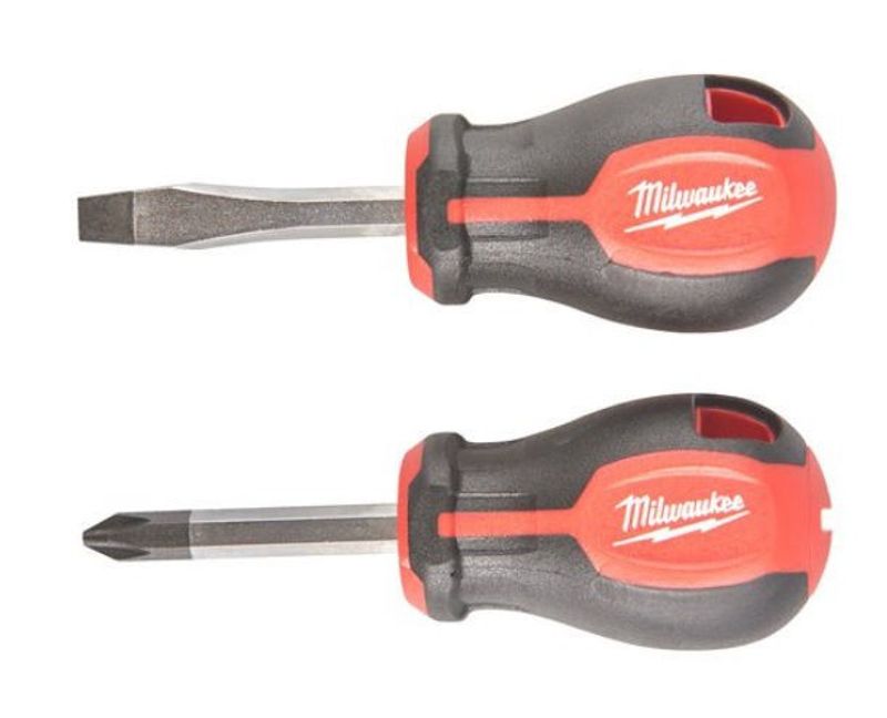 Milwaukee Skruvmejselset Stubby (2-delar)