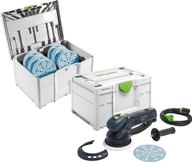 Festool ROTEX RO 150 FEQ-SYS GR Slip- & polermaskin i systainer