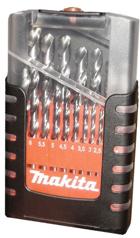 Makita D-29941 Metallborrset 1-10mm 19-delar