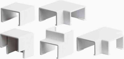 skarv & hörn 16x10mm plasfix vit
