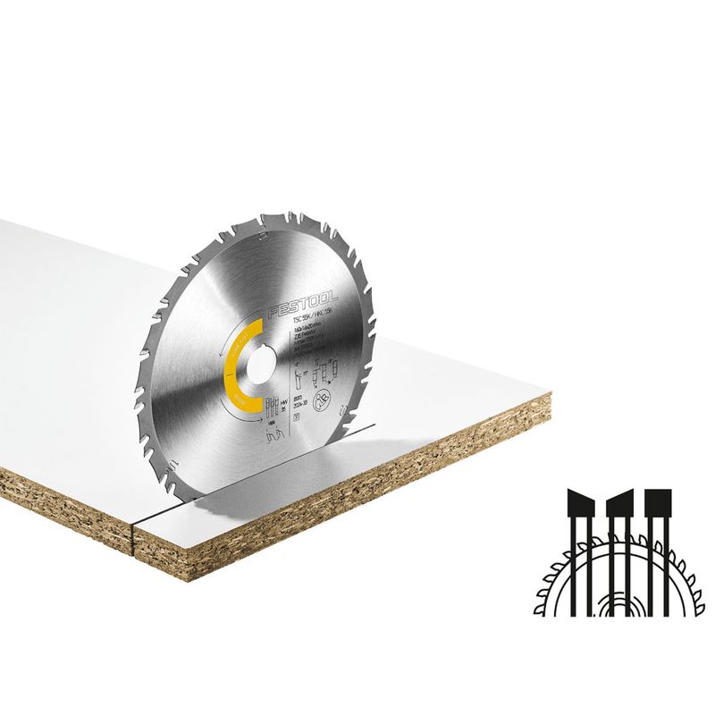 Festool Sågklinga WOOD FINE CUT HW 160x1,6x20 FWWW35