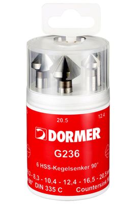Dormer Försänkarsats G2364