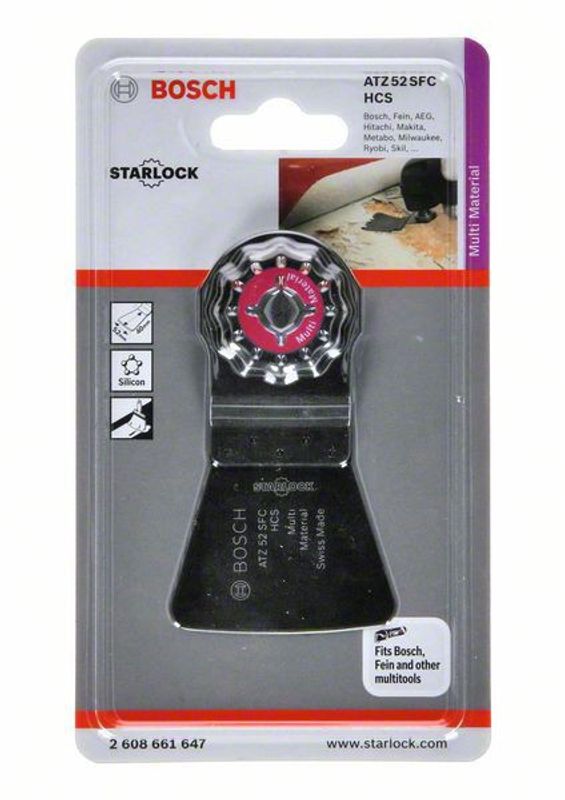 Bosch ATZ 52 SFC Skrapa Flexibel STARLOCK 52x45mm (1-P)