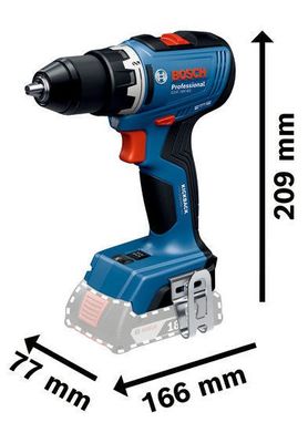 Bosch GSR 18V-65 Borrskruvdragare 18V 63Nm (2x5,0ah)