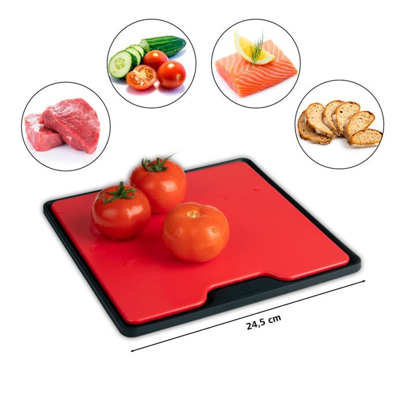 Landmann Silikonmatta med skärbräda 25x25cm