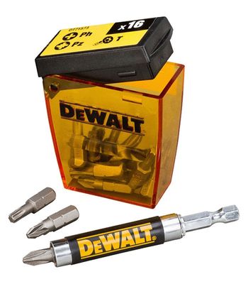 DeWalts DT71573 Bitslåda Mix TX/PH/PZ (16-delar)