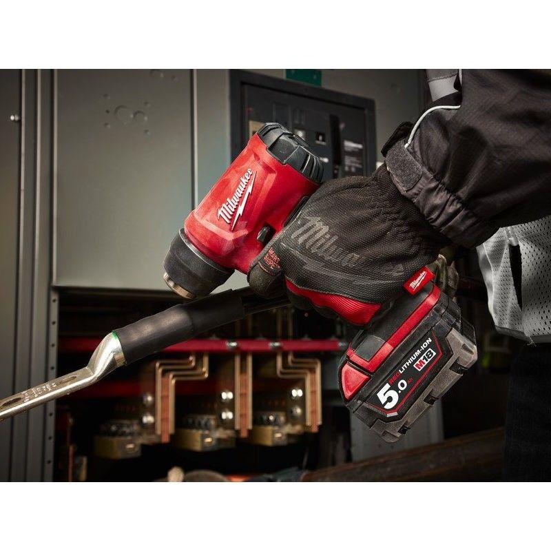 Milwaukee M18 BHG-0 Batteridriven Varmluftspistol 18V (utan batterier)