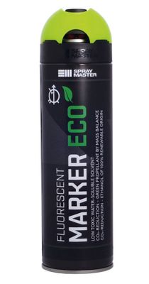 Spray Master Markeringsfärg ECO II FLUOR GUL 500ml