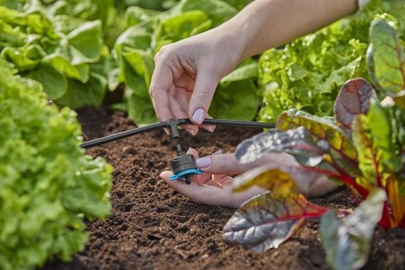 Gardena Micro-Drip-System T-koppling med spridarfäste 4,6 mm (3/16") x10
