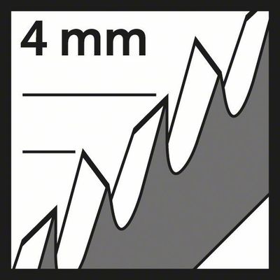 Bosch Sticksågsblad  5-P Mjuka träslag T144DP