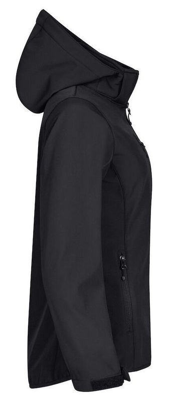 Clique Classic Softshell Hoody Dam - Återvunnen Polyester