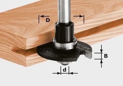 Festool Skivnotfräs HW D40x4