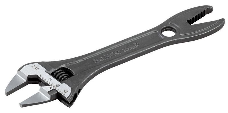 Bahco 31-T Skiftnyckel Hajfkäft med smala käftar 8"
