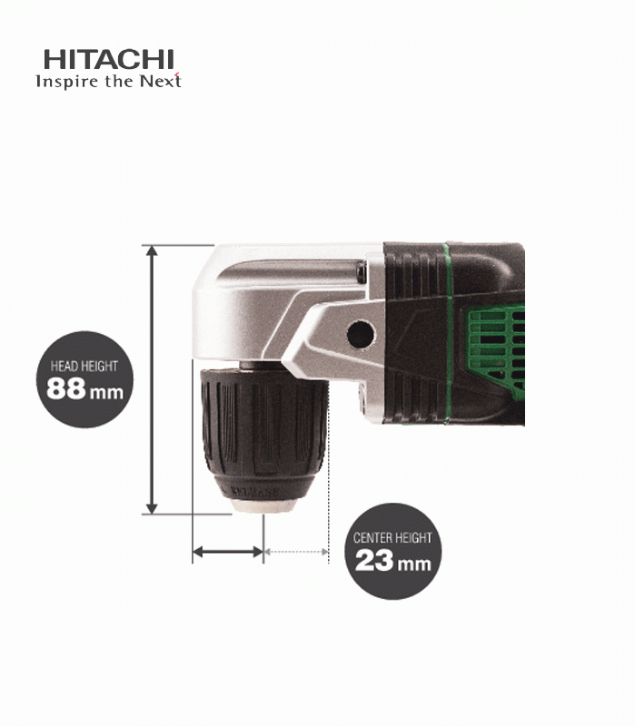 HiKOKI DN18DSL Vinkelborrskruvdragare 18V (2x5,0ah)