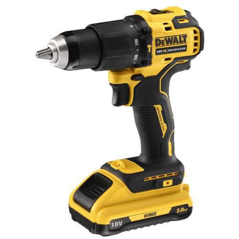 DeWalt DCD709D2T Borr-/skruvdragare Med Slagfunktion 18V XR  (2x2,0Ah)