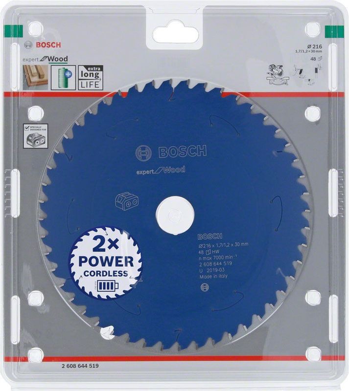 Bosch Sågklinga EXACUT TRÄ 216x30x1,7/1,2 48T