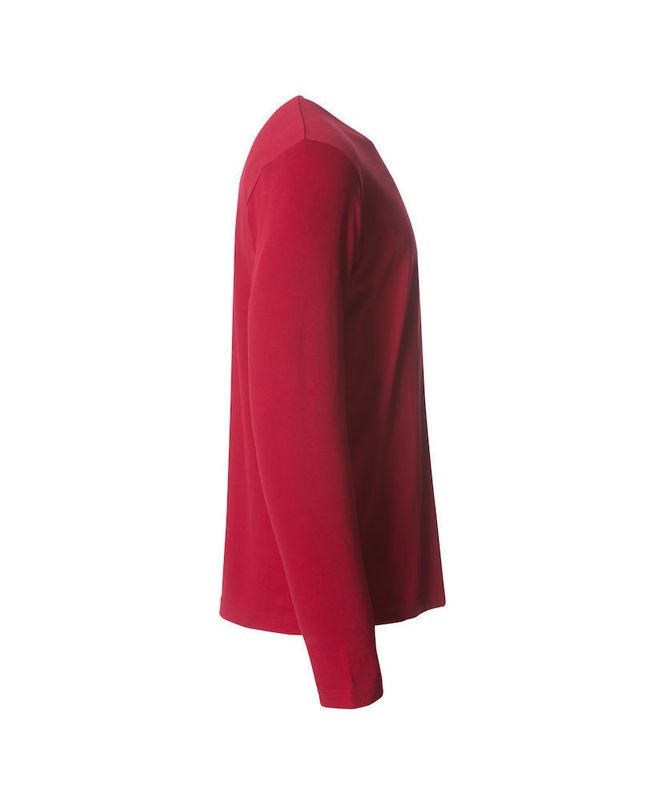 Clique Basic-T L/S Röd