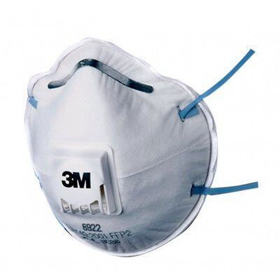 3M HALVMASK FILTRERANDE 6922 3M VENTIL (10-Pack)