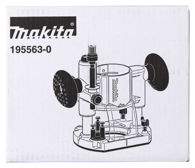 Makita 195563-0 2-handsgrepp tillsats för enhandsfräsar