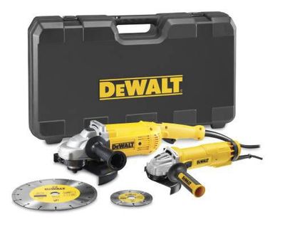 DeWalt DWE492SDT Vinkelslip Kit 230V 230mm 125mm