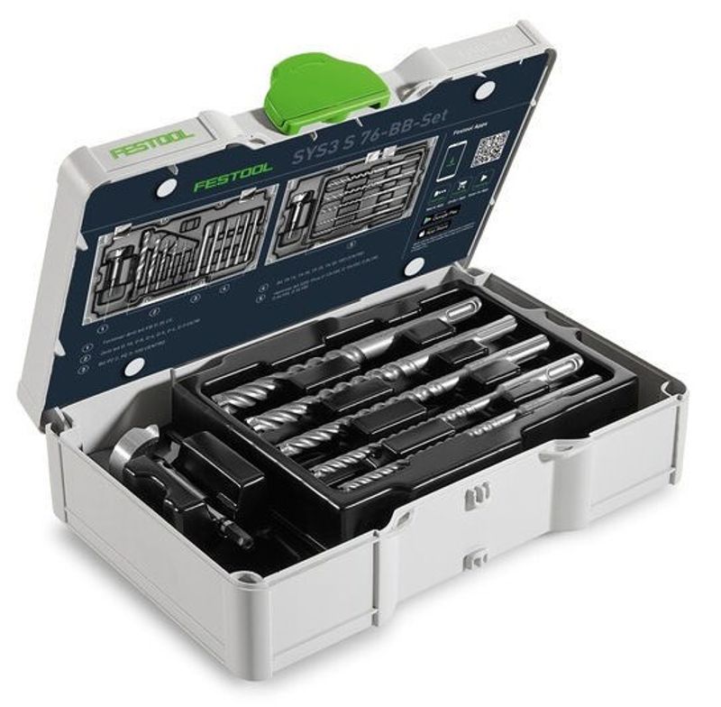 Festool Bits- och borrset SYS3 S 76-BB-Set