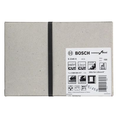 Bosch S2345XF Tigersågblad Progressor Wood för Trä 100-P