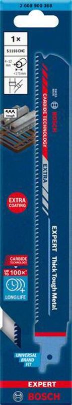 Bosch Expert ‘Thick Tough Metal’ S 1155 CHC tigersågblad 225mm 1st CARBIDE