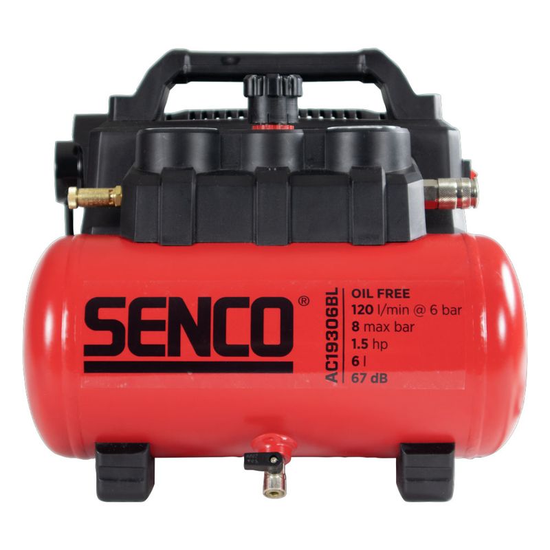 Senco AC19306BL Portabel Kompressor 6 bar 6L