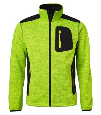 Top Swede 123 fleecejacka stickad med softshell 3XL