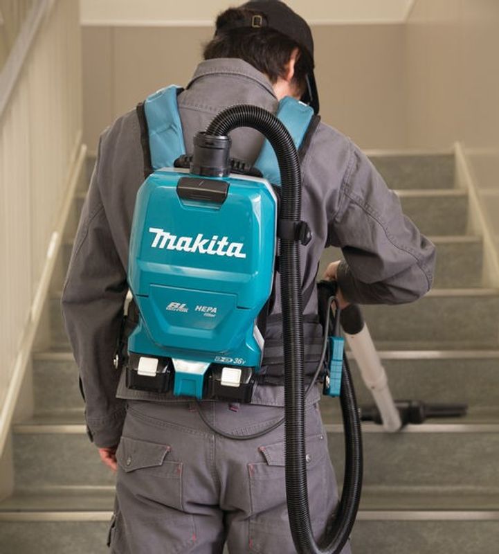 Makita DVC261ZX11 Ryggdammsugare 2x18V BL (Utan batterier)