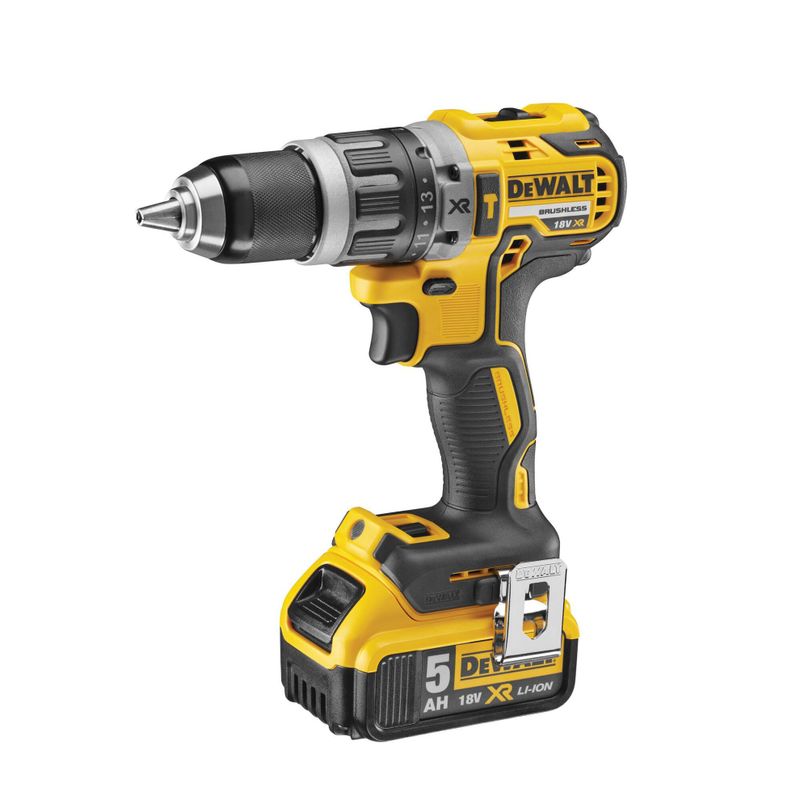 DeWalt DCD796P2 Slagborrmaskin kolborstfri 18V XR T-STAK (2x5,0ah)