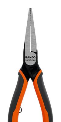 Bahco 2421 G-160 Flacktång ERGO med Returfjäder och Fosfaterad Yta