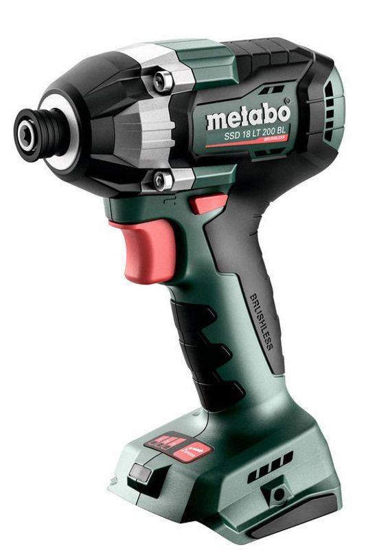Metabo SSD 18 LT 200 BL Slagskruvdragare 18V 1/4" (utan batterier)