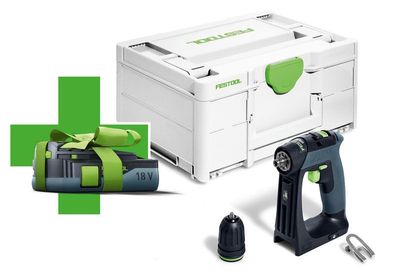 Festool CXS 18-Basic-3,0 Skruvdragare 18V (1x3,0ah)