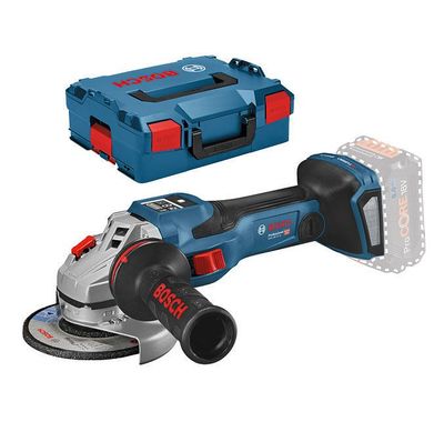 Bosch GWS 18V-15 S Vinkelslip 18V 125mm BITURBO L-BOXX (Utan batterier)