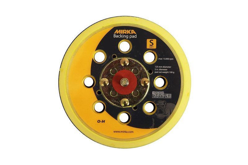 Mirka Underlagsplatta 125mm 5/16" Grip 28H Mjuk