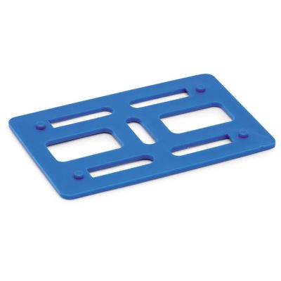 Bårebo pallbricka 2 mm Blå SB 10
