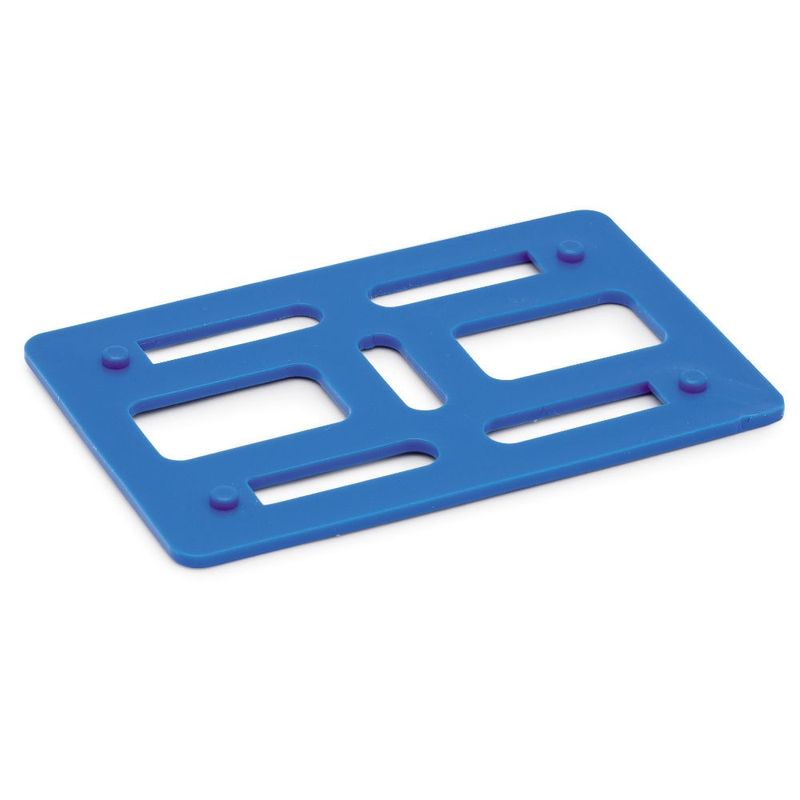 Bårebo pallbricka 2 mm Blå SB 10