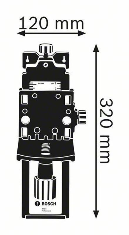 Bosch WM 4 Universalväggfäste (GRL400H, GRL300/300 HV, GRL 500H/HV)