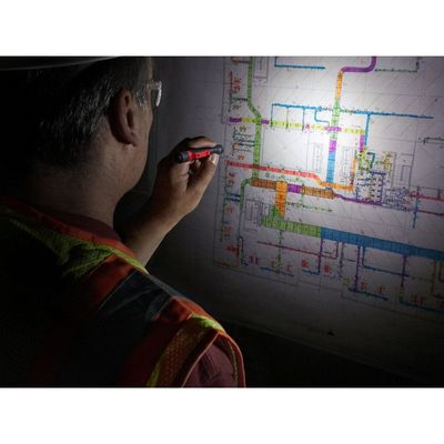 Milwaukee IPL-LED Arbetsbelysning Ficklampa 100 lumens