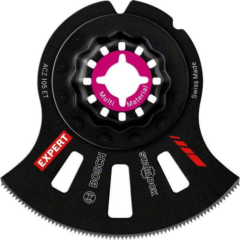 Bosch Expert MultiMaterial Segment Blade (Expert MultiMaterial segmentblad) ACZ 105 ET blad för multiverktyg 5st