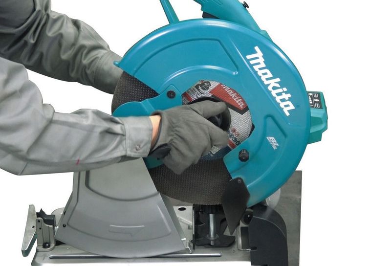 Makita DLW140Z Metallkapmaskin 355mm 18Vx2 (Utan batterier)