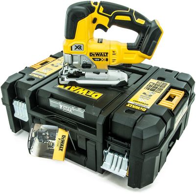DeWalt DCS334P2 Sticksåg Bygelhandtag T-STAK 18V XR (2x5,0ah)