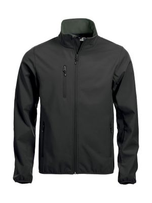 Clique Basic Softshell Jacka Herr Svart