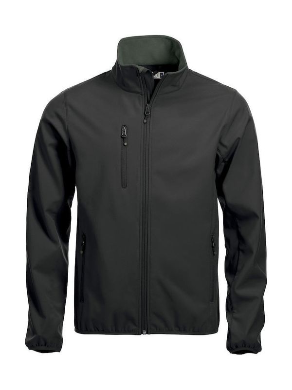 Clique Basic Softshell Jacka Herr Svart