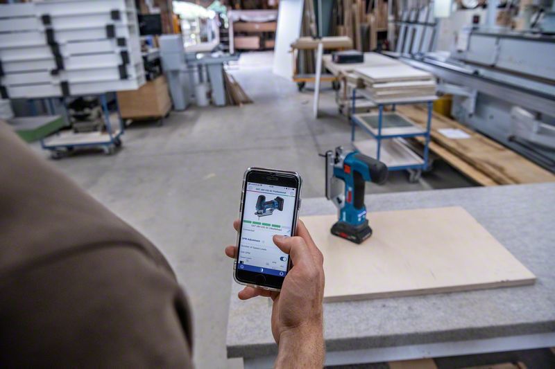 Bosch GST 18V-155 SC Sticksåg 18V L-BOXX (utan batterier)