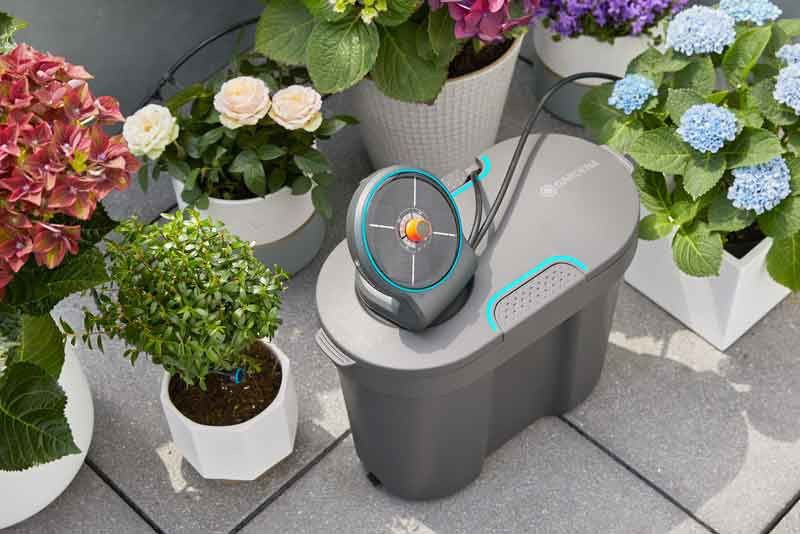 Gardena AquaBloom Set med vattenbehållare 3/16" 13301-20