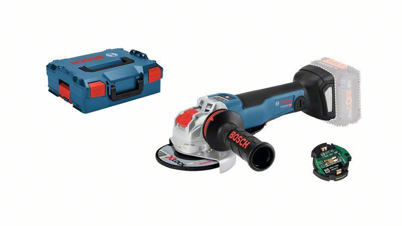 Bosch GWX 18V-10 PSC Vinkelslip 125mm 18V X-LOCK L-BOXX (Utan batterier)