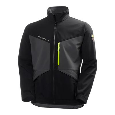 Helly Hansen AKER SOFTSHELL Softshell Jacka 999 Svart