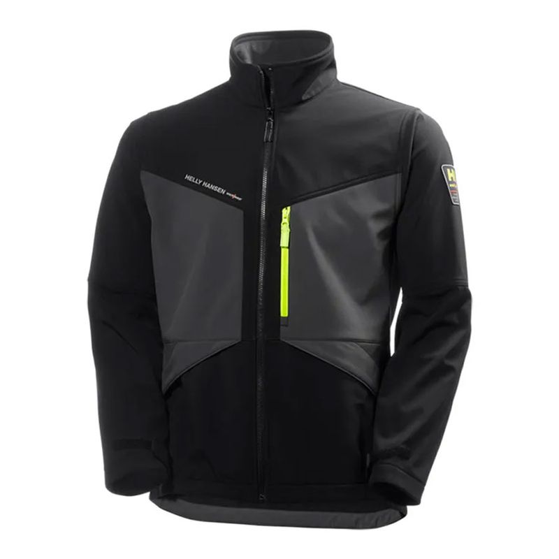 Helly Hansen AKER SOFTSHELL Softshell Jacka 999 Svart